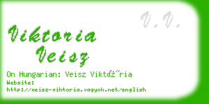 viktoria veisz business card